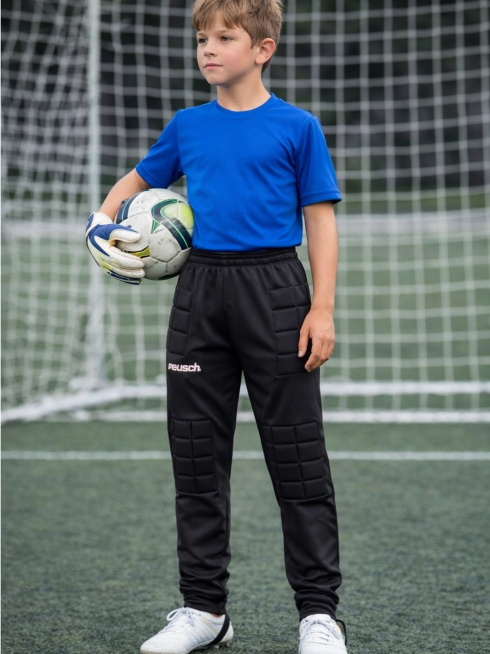 Reusch Goalkeeper Pants Womens YL‎ Black Padded Soccer GK NWT